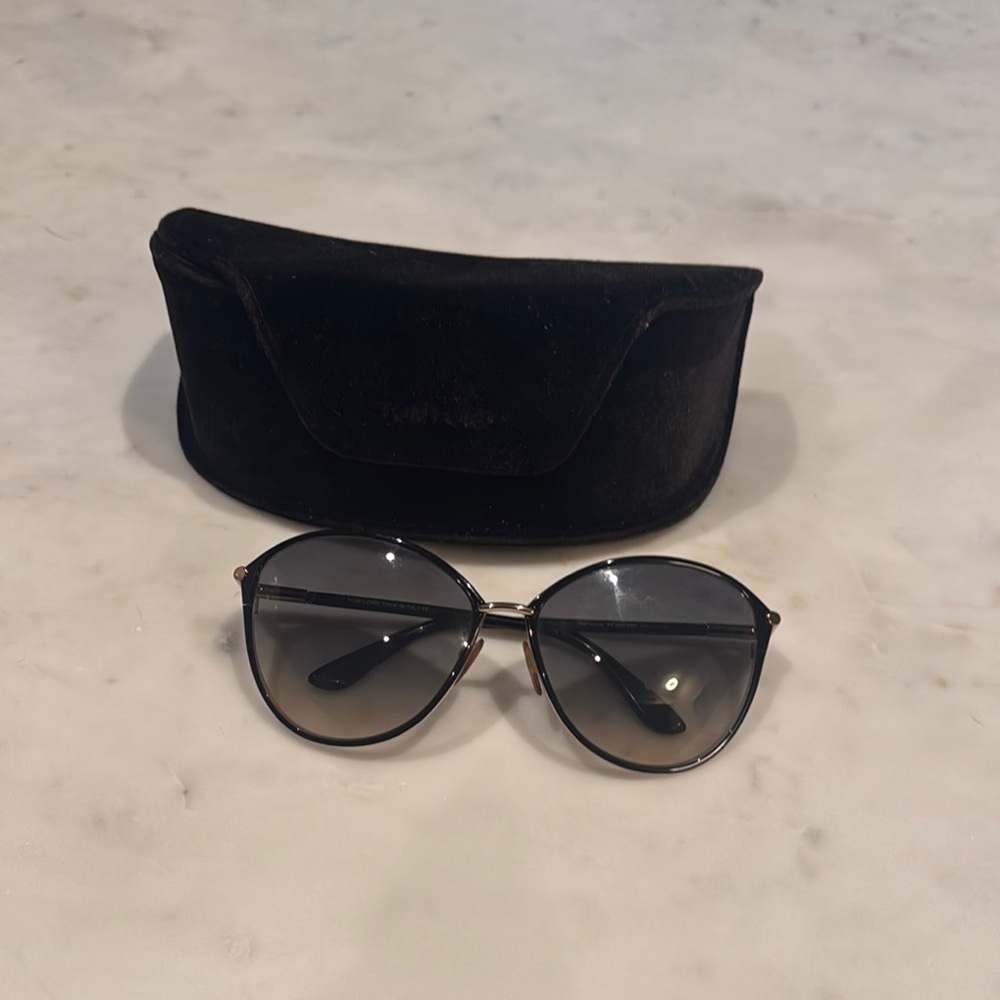 Stylish Black Sunglasses with Case